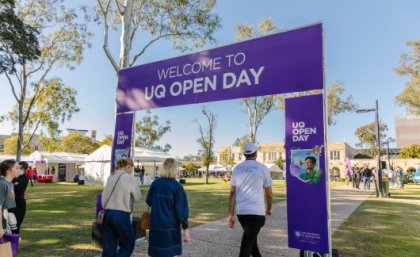 UQ is set to welcome 18,000 prospective students to its St Lucia campus on Open Day. Image UQ.